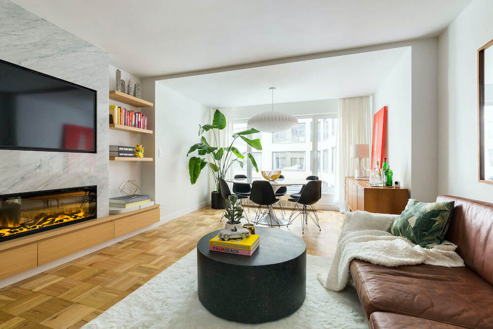 The empty apartment before renovation